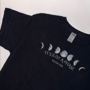 Gildan Black Moon Phases Tee